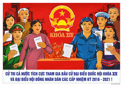 Đoàn Thanh niên - Hội Sinh viên tổ chức buổi tuyên truyền Luật bầu cử và sự kiện bầu cử đại biểu Quốc hội khóa XIV và đại biểu Hội đồng nhân dân các cấp nhiệm kỳ 2016 – 2021  